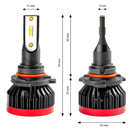 AMiO LED Mistlichten BF-serie HB3 9005/HIR1 9011/H10 Wit - VCTparts.nl