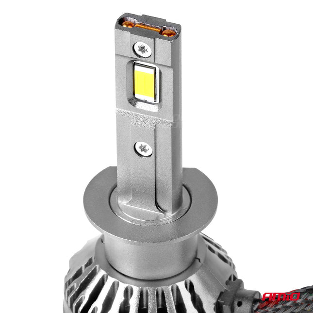 AMiO LED Koplampen HP-serie H1 12-24V 6500K Dimlichten Wit - VCTparts.nl