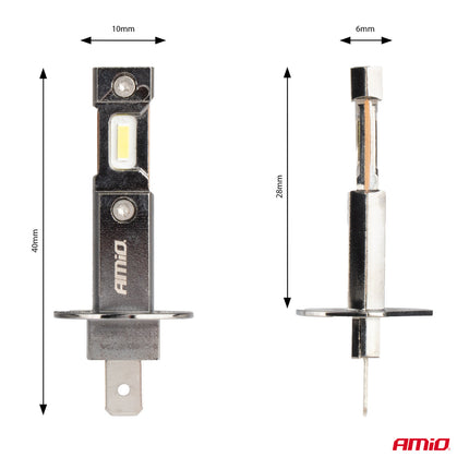 AMIO -LED -Scheinwerfer Hybrid -Serie H1 6000K Canbus 60W - leistungsstarke und stilvolle Autobeleuchtung