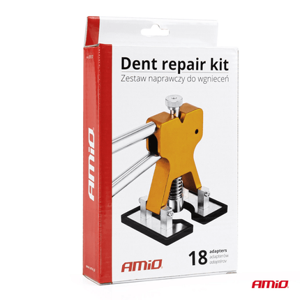 AMiO Auto & Voertuig Deuken en Beschadigingen Reparatieset met 18 Zuignappen [Reparatie Kit] - VCTparts.nl