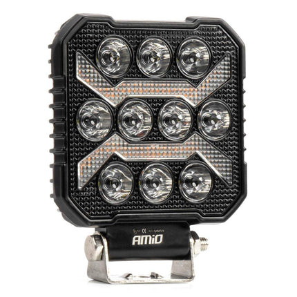 AMIO AWL68 LED -Arbeitsbeleuchtung 54W 6500K 10000LM 9-36V - IP67 Spot Lighting Square