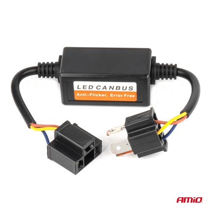 Amio H4 Canbus Relay Resistenz Auto Dimlich / Great Licht Resistenz Canbus Decoder 12V-24V (1 ​​Stück)