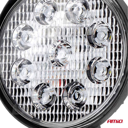 Amio leistungsstarke Arbeitslampe AWL06 9 LED Flood 9-36V Spot Robust Offroad