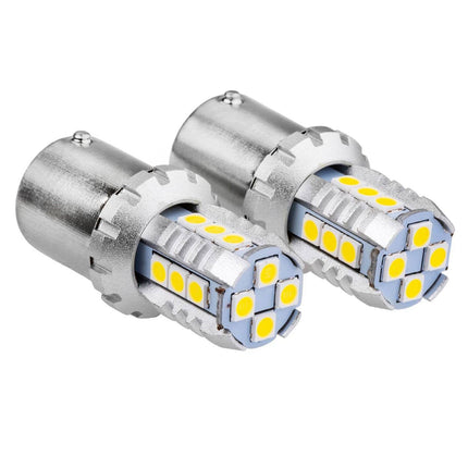 AMiO LED CANBUS 3030 16SMD 1156 BA15S P21W R10W R5W Wit 12V/24V - VCTparts.nl