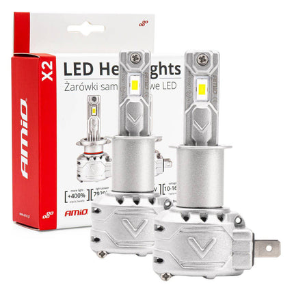 AMIO LED -Scheinwerfer X2 Serie H3 Dimlights White