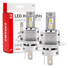 AMIO LED -Scheinwerfer X2 Serie H4/H19 Dimlights White