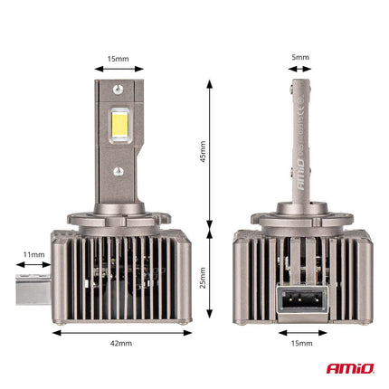 AMIO-LED-Scheinwerfer XD-Serie D8S-Kraft-LED-Xenon-Ersatzlampen