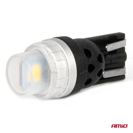 Amio -LED -Lampen 360 Pure Light Series Standard T10 W5W 2x3020 SMD Weiß 12V/24 V