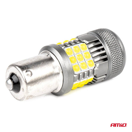 AMIO LED -Lampen Canbus Pro Serie 1156 BA15S P21W R10W R5W 36x3030 SMD Ventilator Weiß 12V/24 V