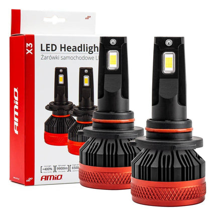 AMIO LED FOG Lights X3 Serie HB4 9006 Weiß