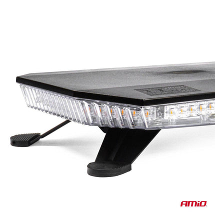 AMiO Stroboscoop Zwaailicht LED Waarschuwingslichtbar / LED Bar 156 LED 1168mm Oranje - VCTparts.nl