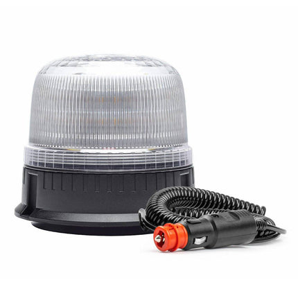 Amio -Stroboskop -Blitzlicht -Warnlampe W25M Magnetisch 12/24 V IP66 Oranje R65 R10