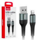 AMiO USB-A naar Lightning Kabel 3A 100cm FullLINK - Hoogwaardige Snellader Oplaadkabel Snoer - VCTparts.nl