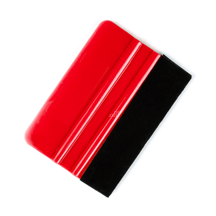 Amio -Wraping -Werkzeug -Rakel mit Filie Schrapern -Werkzeugen Pasje (10x7cm) Rot