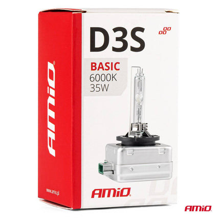 AMiO Xenon Lamp Wit D3S 35W 6000K Heldere Light Bulb - VCTparts.nl