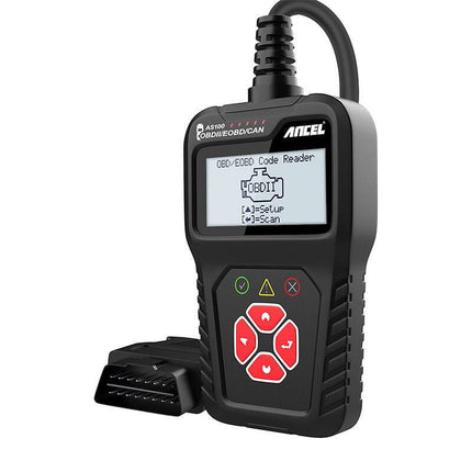 Ancel AS100 OBD2 Diagnostic Scanner – Universeel Diagnoseapparaat voor Auto’s – Zwart - VCTparts.nl