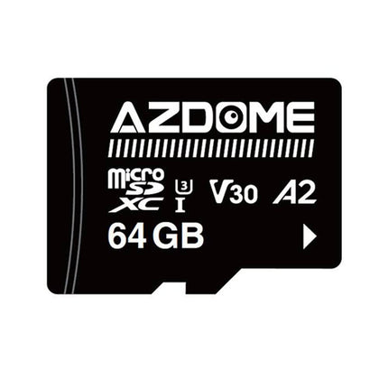 Azdome 64 GB MicroSD-Speicherkarte UHS-I U3