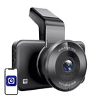 Azdome Dashcam M17 Fullhd WiFi 1ch mit Bildschirmauto -Video -Rekorder schwarz