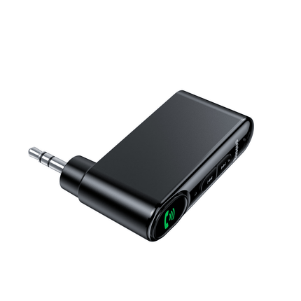 Baseus Bluetooth AUX Muziek Transmitter Autolader met Batterij Zwart - VCTparts.nl