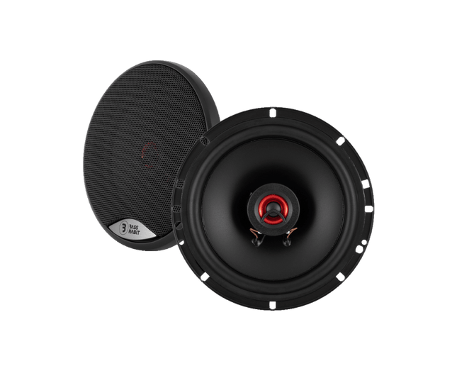 Bass Habit Play 165mm 2-weg Speaker 120W Max Audio Systeem Zwart - VCTparts.nl