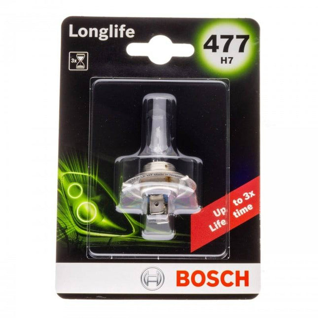 Bosch Halogeen H7 LONGLIFE Wit Dimlicht Koplamp Origineel 3000K - VCTparts.nl