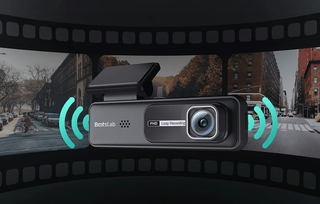 Botslab HK30 Pro Dashcam 2K 1600P 1CH HD Wifi Video Recorder Zwart - VCTparts.nl