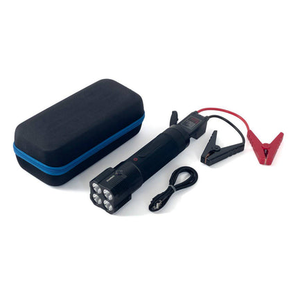 Choetech Jump Starter Powerbank 8000mAh met LED-zaklamp Zwart - VCTparts.nl