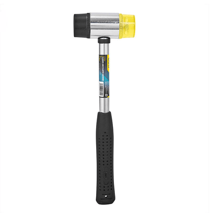 Deli Ball Pein Hammer 0.68kg Rubber-Plastic [Gereedschap - Tools EDL443024] (Geel) - VCTparts.nl