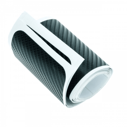 Einparts Instaplijst Deurlijst Sticker Folie Kras Bescherming Carbon Wrap (set 4 stuks) - VCTparts.nl