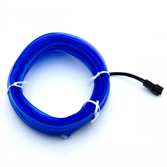 Einparts Voertuig Universele Interieur LED Ambient Interieurverlichting - Compleet 5m Strip Pakket Blauw - VCTparts.nl