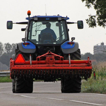 Elit Langsambewegtes Fahrzeug Bord 101-01W-95 Red Dreieck reflektiert