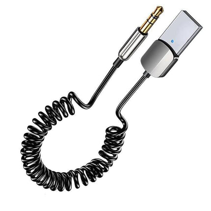 Essager USB naar Bluetooth 5.0 Rekbare Kabel Draadloze Muziek Transmitter - VCTparts.nl