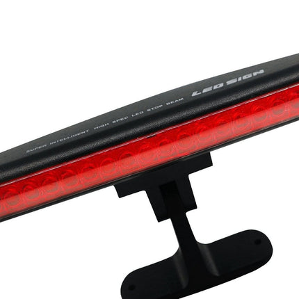 Extra Derde Remlicht Staart Spoiler Stoplicht Rood 2W 12V 28LED Verstelbaar Waarschuwingslamp - VCTparts.nl