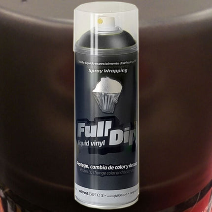 FullDip Plastidip Achterlicht Smoke Spray 400ml Spuitbus - Mat Zwart Black Transparant [Vloeibaar Vinyl - Backlight Smokespray] - VCTparts.nl