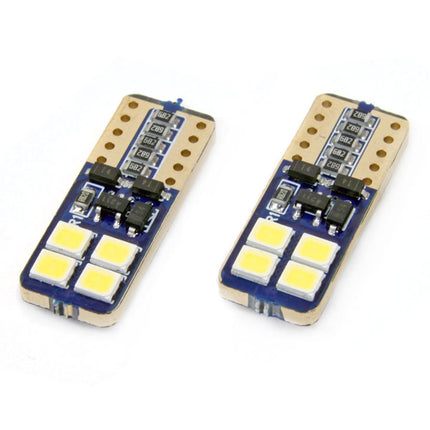 AMiO LED CANBUS 8SMD 2835 T10e (W5W) Wit 12V/24V - VCTparts.nl