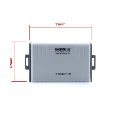 Einparts Universele Parkeersensoren Inbouwset met Pieper zwart (4 stuks) [Parkeerhulp - Achteruitrij Sensor] - VCTparts.nl