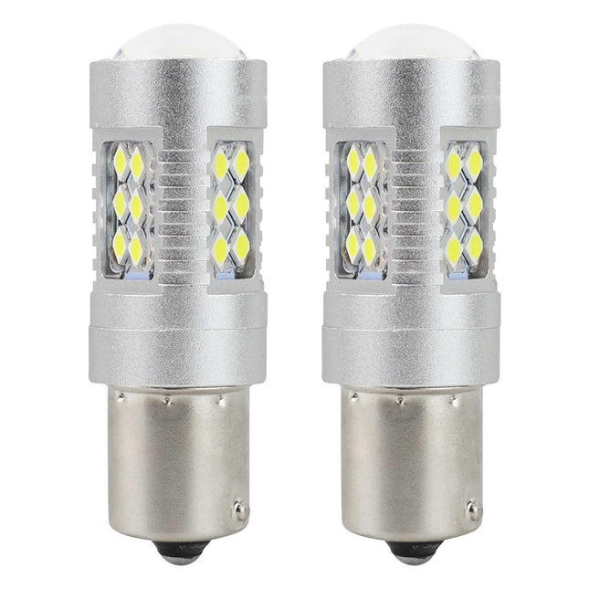 AMiO LED CANBUS 3030 24SMD 1156 BA15S P21W Wit 12V/24V - VCTparts.nl