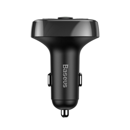 Baseus  Bluetooth Muziek FM Transmitter en Dubbele USB Poort Autolader - VCTparts.nl