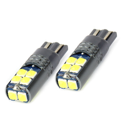 AMiO LED CANBUS 10SMD 3030 T10 W5W Wit 12V/24V - VCTparts.nl