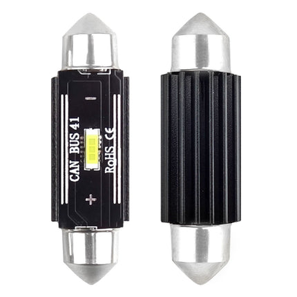 AMiO LED CANBUS 1860 1SMD UltraBright Festoen C5W C10W C3W 41mm Wit 12V/24V - VCTparts.nl