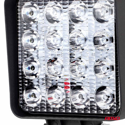 AMiO Krachtige Werklamp AWL10 16LED FLOOD 9-36V Verstraler Spot Robuust Offroad - VCTparts.nl