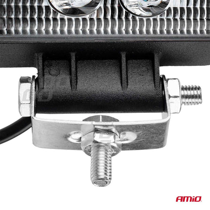 AMiO Krachtige Werklamp AWL07 9 LED FLOOD 9-36V Verstraler Spot Robuust Offroad - VCTparts.nl