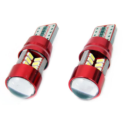 AMiO LED CANBUS 27SMD 3014 T10e (W5W) Wit 12V/24V - VCTparts.nl