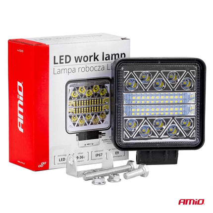 AMiO Krachtige Werklamp AWL15 26LED COMBO 9-36V Verstraler Spot Robuust Offroad - VCTparts.nl