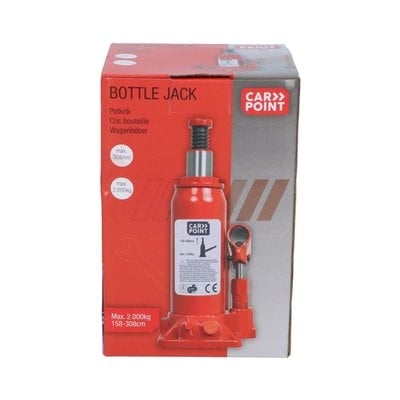 Carpoint Hydraulische Potkrik Garage Pompkrik 2.000kg Bottle Jack - VCTparts.nl