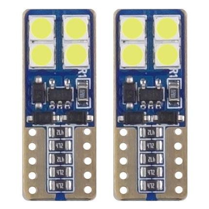 AMiO LED CANBUS 8SMD 2835 T10e (W5W) Wit 12V/24V - VCTparts.nl