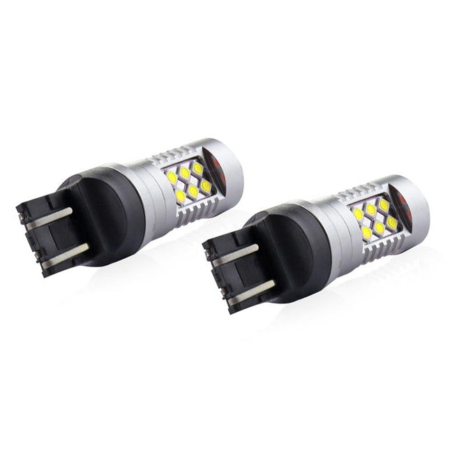 AMiO LED CANBUS 3030 24SMD T20 7443 W21/5W Wit 12V/24V - VCTparts.nl