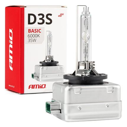 AMiO Xenon Lamp Wit D3S 35W 4300K PREMIUM Heldere Light Bulb - VCTparts.nl