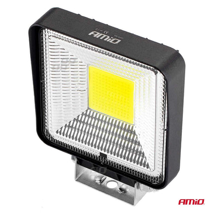 AMiO Krachtige Werklamp AWL11 COB FLOOD 9-36V Verstraler Spot Robuust Offroad - VCTparts.nl