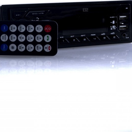 Einparts Auto Inbouw Radio met Bluetooth - SD kaart - USB en Rode LED Verlichting - VCTparts.nl